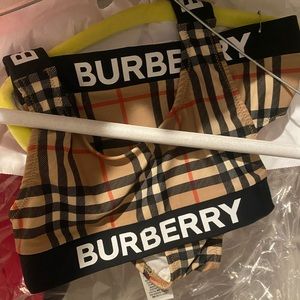 Burberry two piece swimsuit